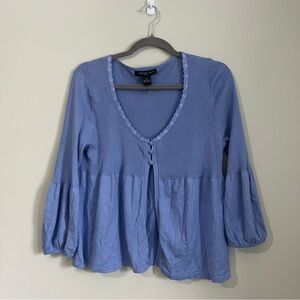 babydoll style cardigan silk/cotton fabric!